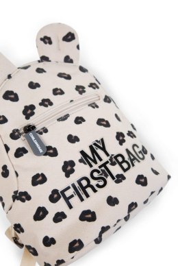 Childhome Plecak dziecięcy My First Bag Leopard