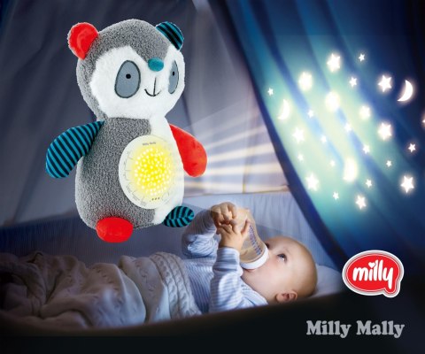 Milly Mally Zabawka pluszowa z projektorem Milly Panda