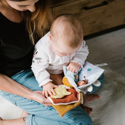 Babyono Książeczka sensoryczna NATURE