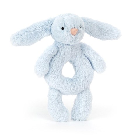 Jellycat Króliczek Grzechotka Niebieski 18 cm