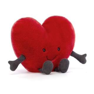 Jellycat Serce Czerwone 19 cm