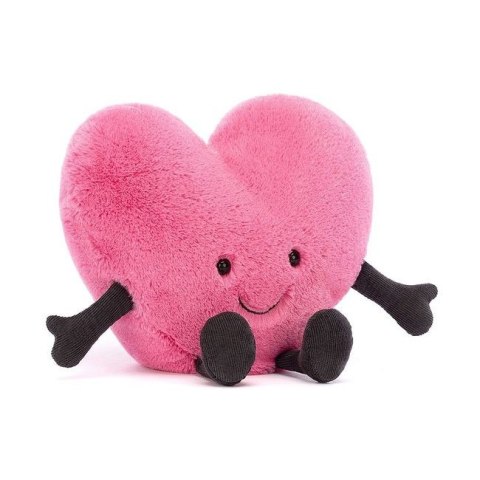 Jellycat Serce Różowe 19 cm