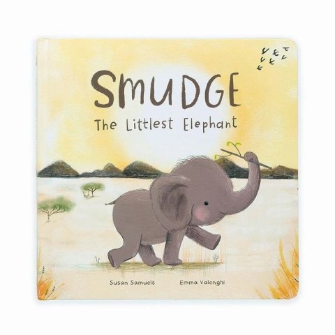 Jellycat „Smudge the Littlest Elephant" Książeczka dla Dzieci