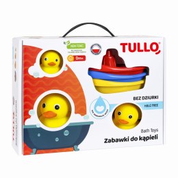 TULLO 516 Zabawki do kąpieli 6szt.bez dziurki higieniczne