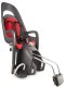 Hamax - Fotelik rowerowy Caress montowany na ramie - Dark Grey/red