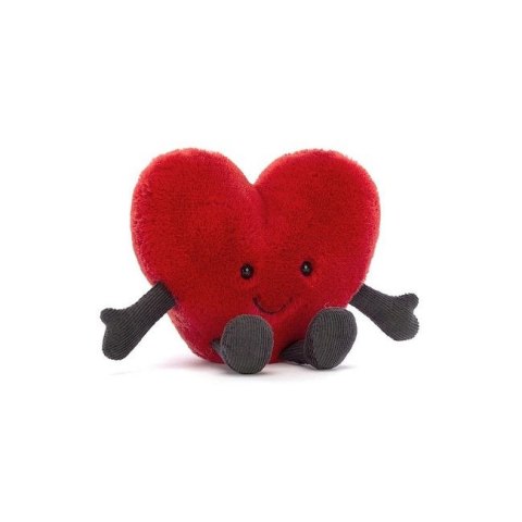 Jellycat Serce Czerwone 13 cm