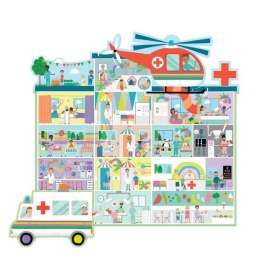 Floss & Rock Szczęśliwy Szpital Puzzle w Pudełku 100 elementów