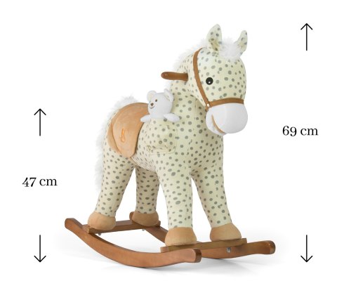 Milly Mally Koń Pony gray dot