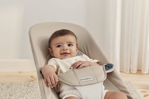 BABYBJORN - leżaczek BALANCE SOFT WOVEN - Khaki / Beżowy