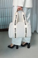 Childhome Torba do wózka Mommy Club Signature Off White