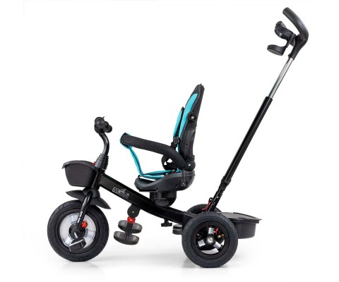 Milly Mally Rowerek trójkołowy Movi black-mint 5w1