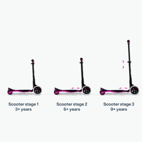 SmarTrike - Hulajnoga 3w1 Xtend Scooter - Pink