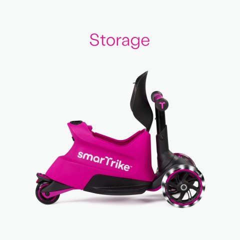 SmarTrike - Hulajnoga 4w1- Xtend Ride-on - Pink