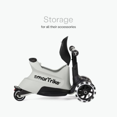 SmarTrike - Hulajnoga 4w1 Xtend Scooter + Ride-on - Cool Grey