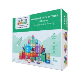 Cleverclixx - Klocki magnetyczne Inventive Pack Intense - 110 el.