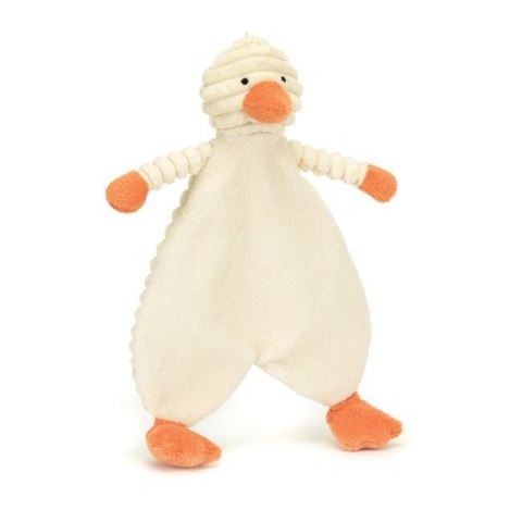 Jellycat Kaczuszka Sztruksowa Szmatka Przytulanka 28 cm