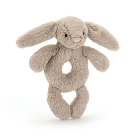 Jellycat Króliczek Grzechotka Beżowa 18 cm