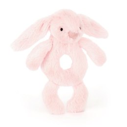 Jellycat Króliczek Grzechotka Jasno Różowa 18 cm