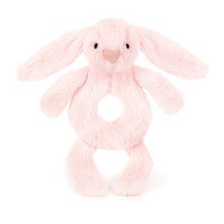 Jellycat Króliczek Grzechotka Jasno Różowa 18 cm