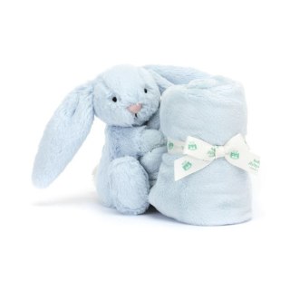 Jellycat Króliczek Szmatka Przytulanka Jasno Niebieska 34 cm