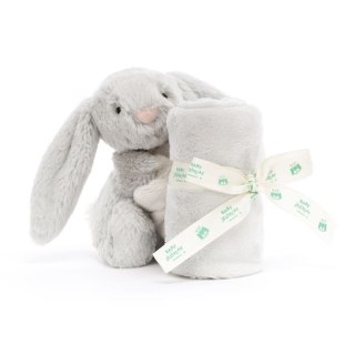 Jellycat Króliczek Szmatka Przytulanka Srebrna 34 cm