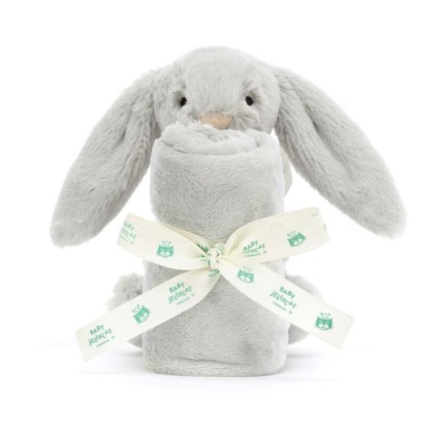 Jellycat Króliczek Szmatka Przytulanka Srebrna 34 cm