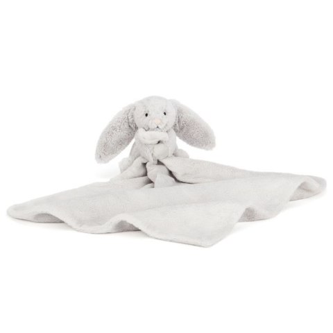 Jellycat Króliczek Szmatka Przytulanka Srebrna 34 cm