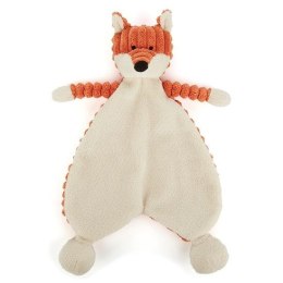 Jellycat Lisek Sztruksowy Szmatka Przytulanka Rudo-Kremowa 23 cm