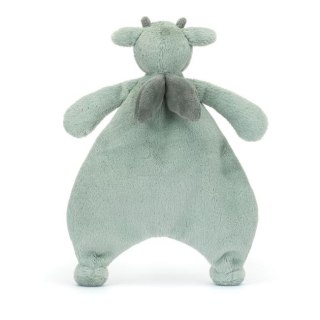 Jellycat Smok Szmatka Przytulanka Miętowo-Szara 27 cm