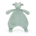 Jellycat Smok Szmatka Przytulanka Miętowo-Szara 27 cm