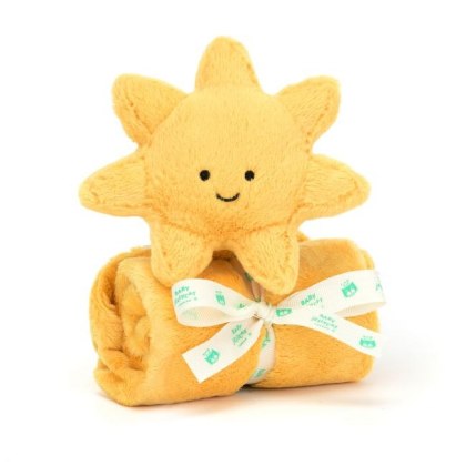 Jellycat Uśmiechnięte Słoneczko Szmatka Przytulanka Żółta 34 cm