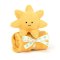 Jellycat Uśmiechnięte Słoneczko Szmatka Przytulanka Żółta 34 cm