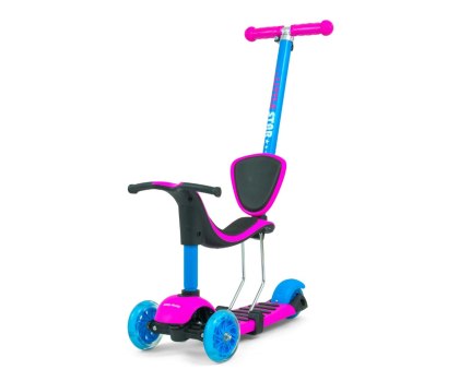 Milly Mally Hulajnoga SCOOTER Little Star Pink-Blue