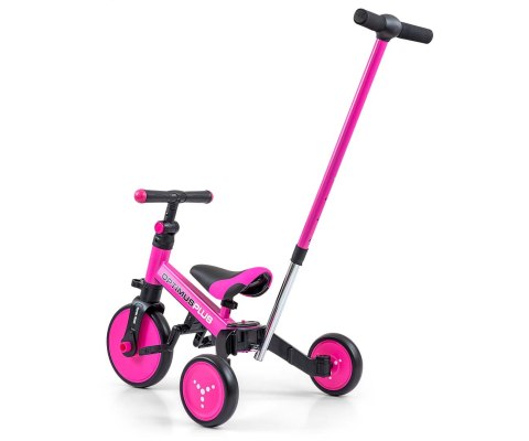 Milly Mally Rowerek 4w1 OPTIMUS Plus pink