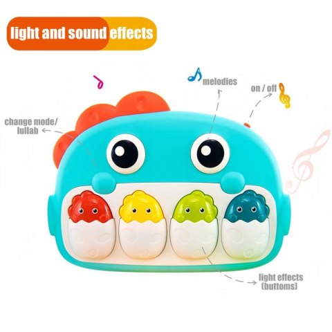 Woopie Dino pianino dla niemowląt