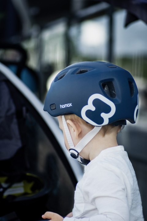 Hamax - Kask dziecięcy 47-52 - navy blue/white