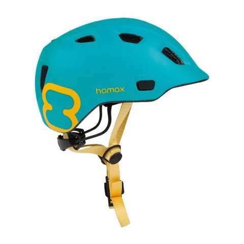 Hamax - Kask dziecięcy 47-52 - turquoise/yellow