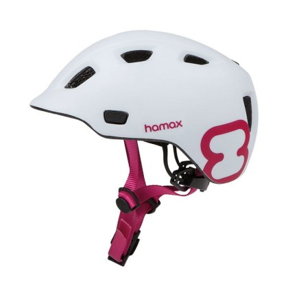 Hamax - Kask dziecięcy 47-52 - white/pink