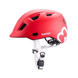 Hamax - Kask dziecięcy roz 52-56 - red/white