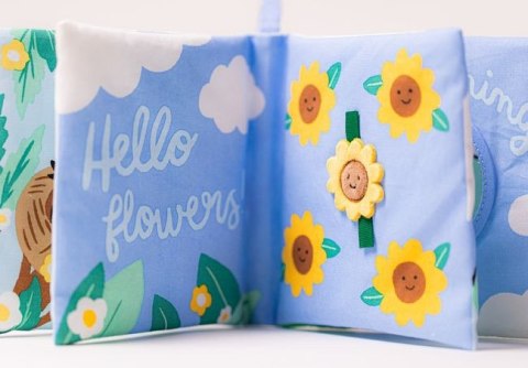 Jellycat „Hello Sun" Książeczka Sensoryczna dla Dzieci