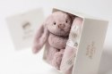 Jellycat Króliczek Luxe Szmatka Przytulanka Pudrowy Róż 34 cm