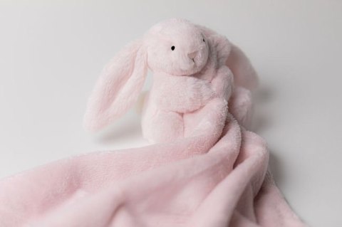 Jellycat Króliczek Szmatka Przytulanka Jasno Różowa 34 cm