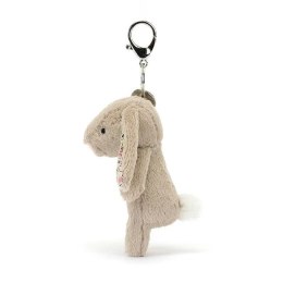 Jellycat Breloczek Króliczek z Kwiecistymi Uszami Beżowy 17 cm