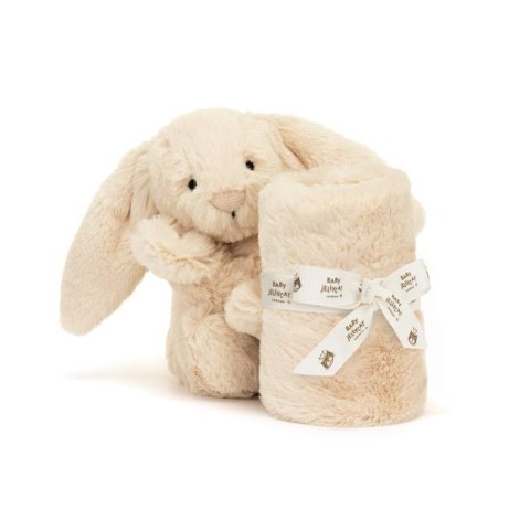 Jellycat Króliczek Luxe Szmatka Przytulanka Kremowa 34 cm