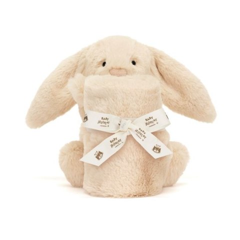 Jellycat Króliczek Luxe Szmatka Przytulanka Kremowa 34 cm