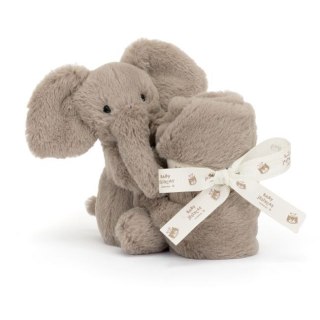 Jellycat Słonik Luxe Szmatka Przytulanka Beżowa 34 cm