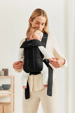 BABYBJORN MINI Woven - nosidełko, Czarny