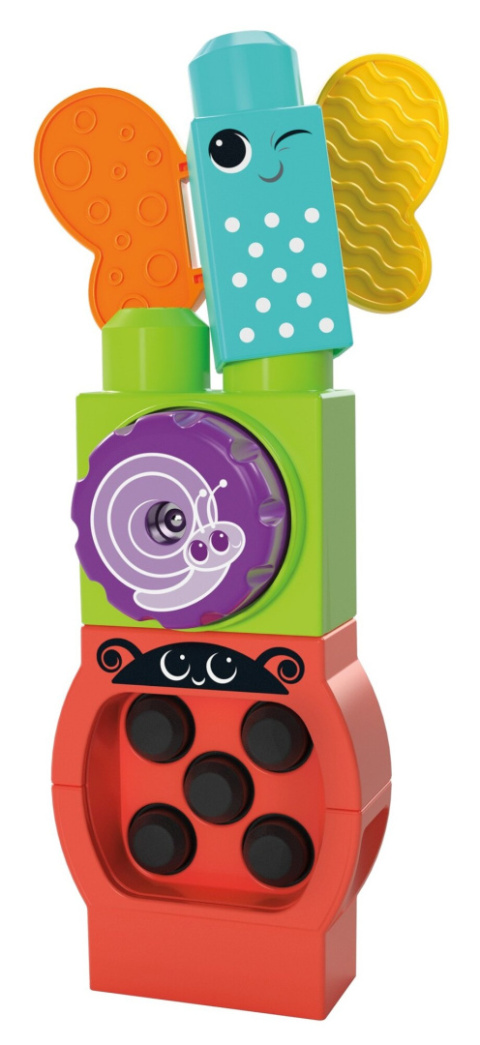 Klocki sensoryczne MEGA Bloks Fisher Price Aktywizująca gąsieniczka HKN44