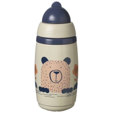 TOMMEE TIPPEE Bidon ze słomką Superstar 266ml szary