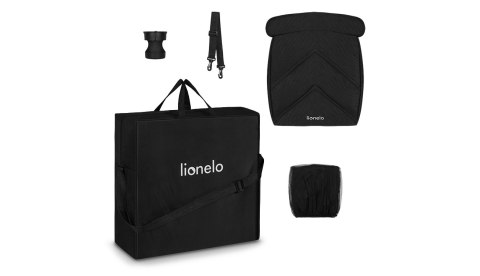 LIONELO Wózek spacerowy Cloe Black Onyx